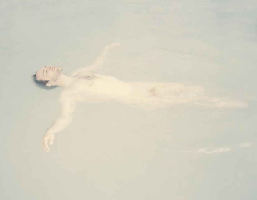 Jóvenes naturistas británicos