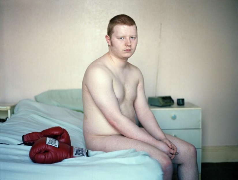 Jóvenes naturistas británicos