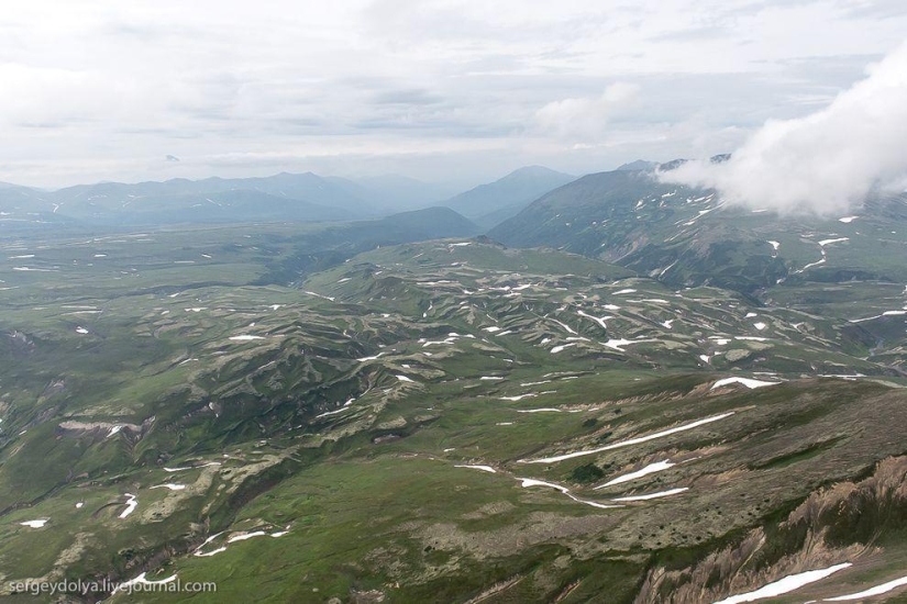 Kamchatka desde el aire