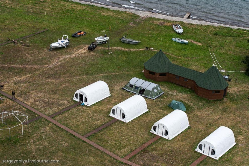 Kamchatka desde el aire