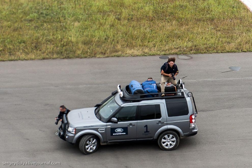 Kamchatka desde el aire