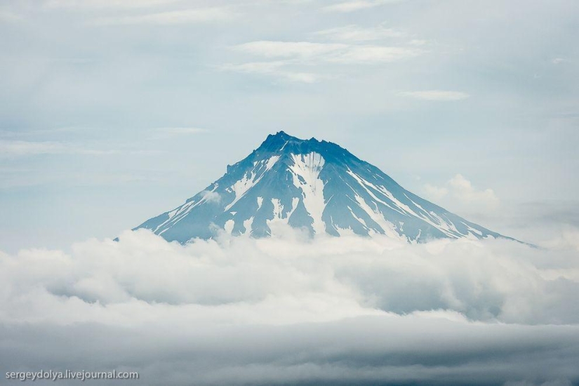 Kamchatka desde el aire