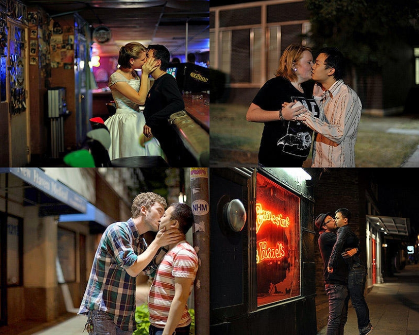 Kisses from friends and strangers Kisses from friends and strangers