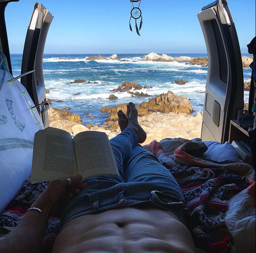 La belleza inspiradora de la vida en furgoneta La belleza inspiradora de la vida en furgoneta