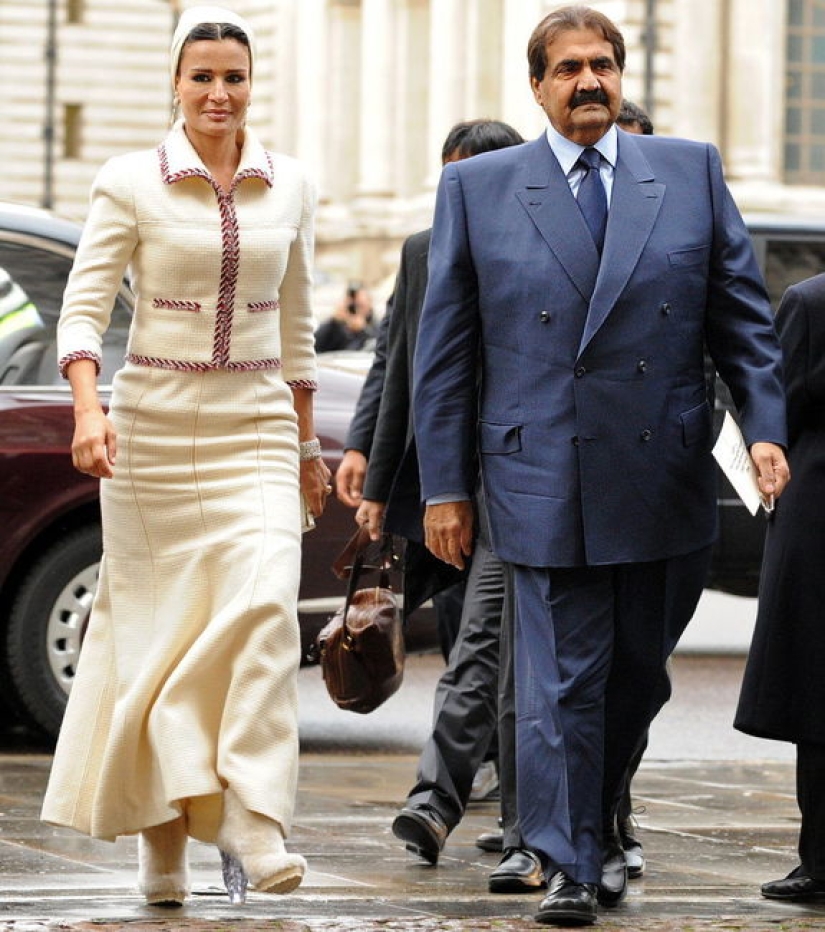 La belleza oriental que realmente gobierna Qatar: Sheikha Moza