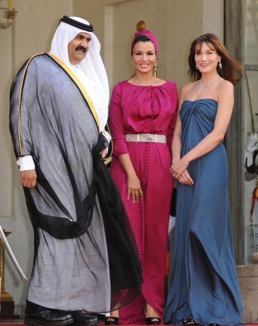 La belleza oriental que realmente gobierna Qatar: Sheikha Moza