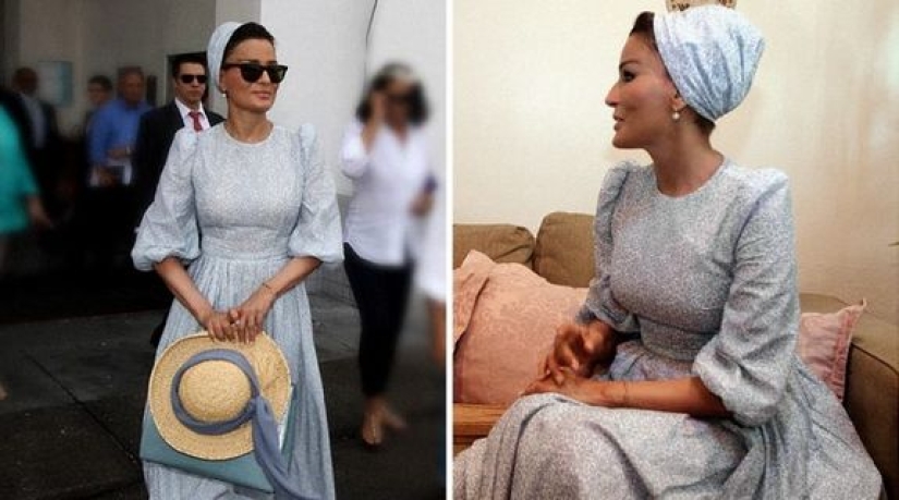 La belleza oriental que realmente gobierna Qatar: Sheikha Moza