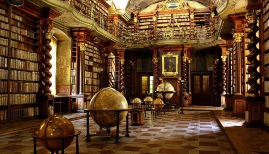 La biblioteca más hermosa del mundo.