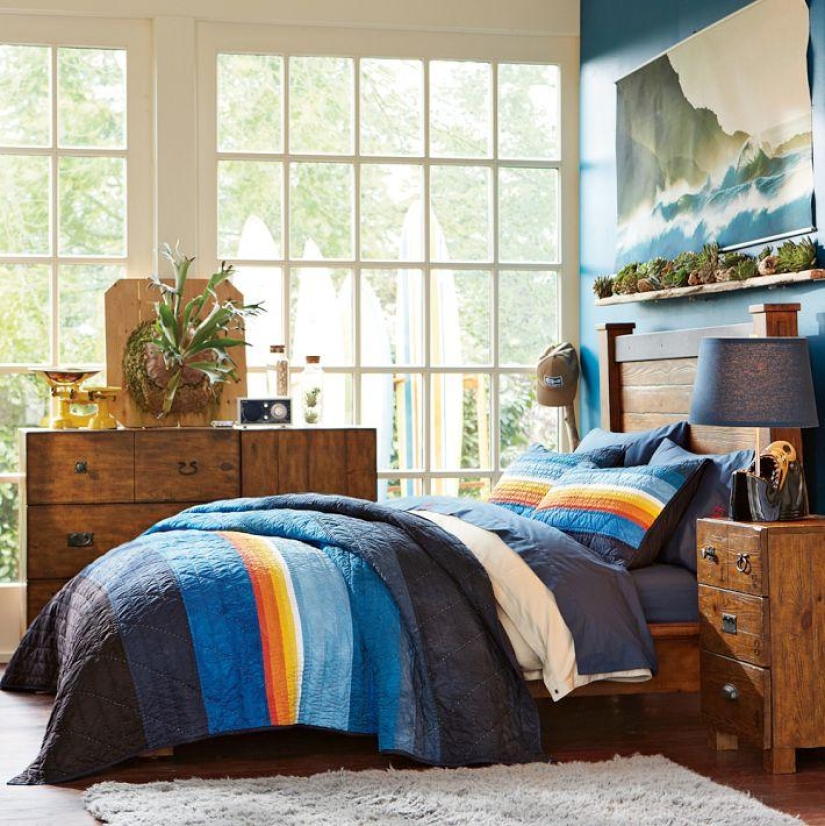 La decoración de las habitaciones de los adolescentes estadounidenses