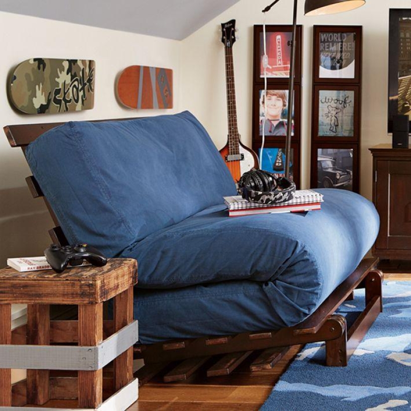 La decoración de las habitaciones de los adolescentes estadounidenses