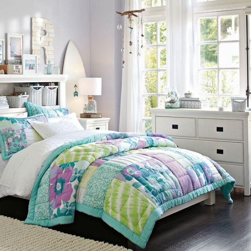 La decoración de las habitaciones de los adolescentes estadounidenses