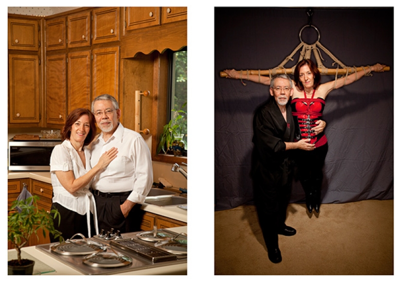 La doble vida de los fanáticos del BDSM en el proyecto fotográfico "Día y noche"