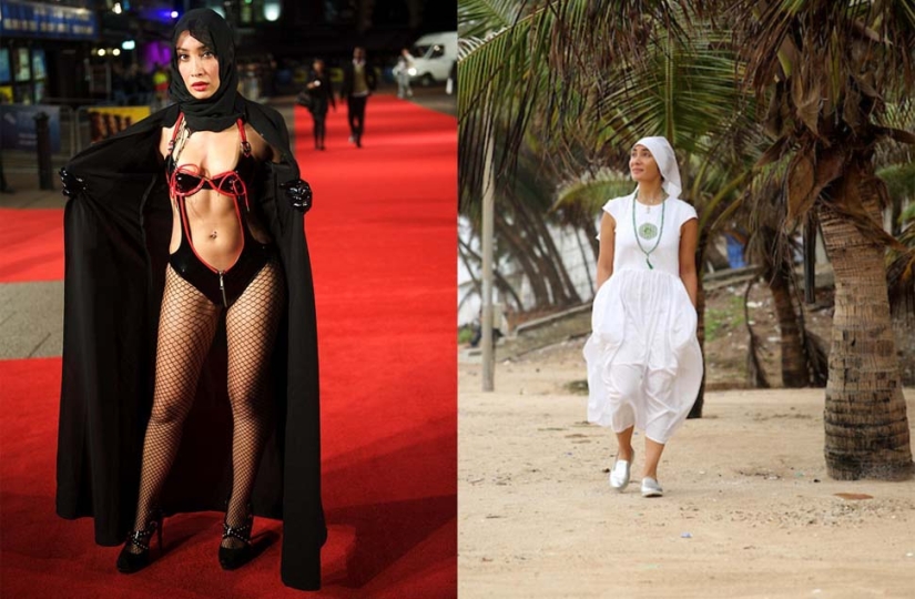 La estrella de Bollywood renunció a los senos de silicona, los atuendos reveladores y un estilo de vida glamoroso para convertirse en monja