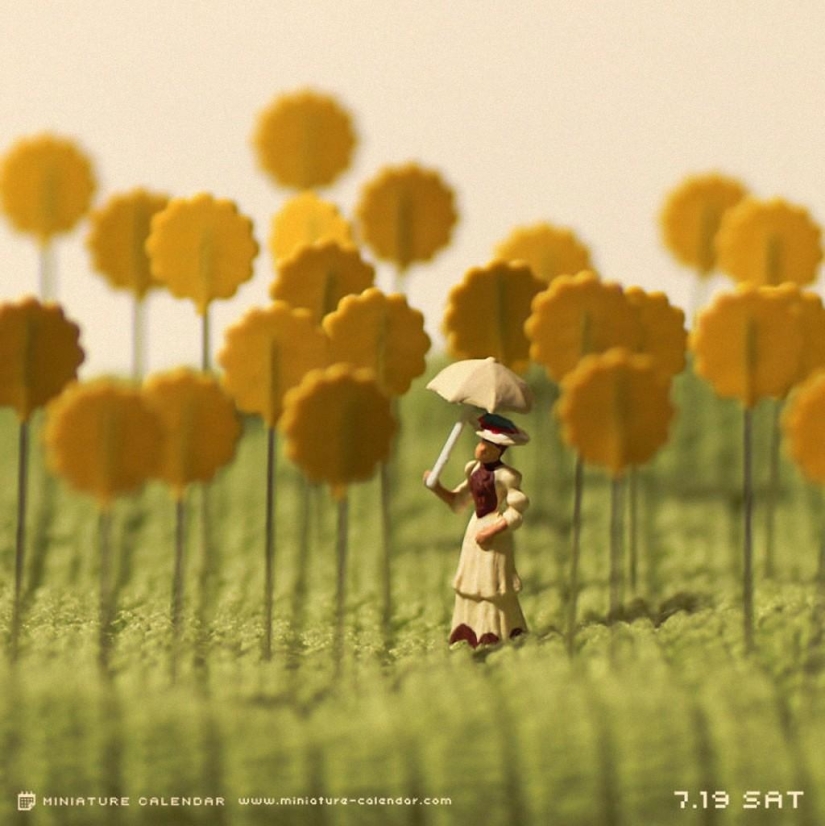 La fantasía inagotable del maestro de miniaturas Tanaka Tatsuya