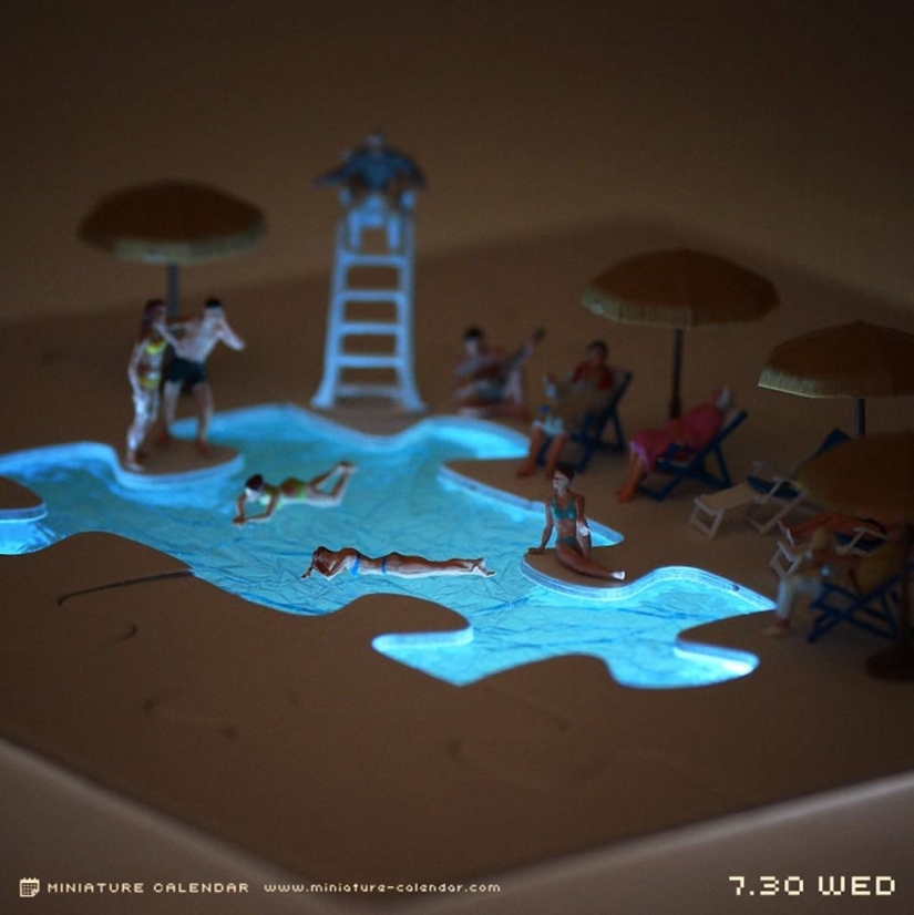 La fantasía inagotable del maestro de miniaturas Tanaka Tatsuya