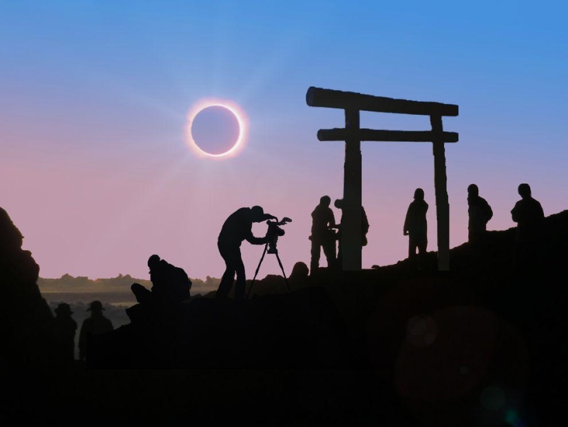 La foto más impactante de un eclipse solar La foto más impactante de un eclipse solar