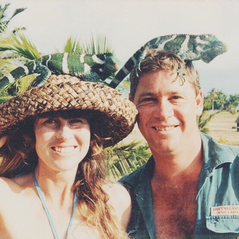 La hija del legendario Steve Irwin sigue los pasos de su padre