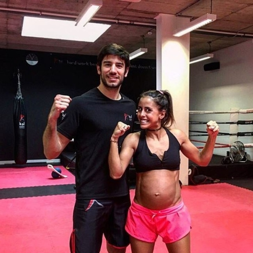 La historia de una aficionada al fitness que sigue entrenando incluso durante el embarazo La historia de una aficionada al fitness que sigue entrenando incluso durante el embarazo