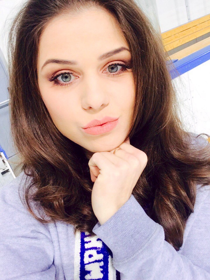 La jugadora de hockey más bella de Rusia: Anastasia Legkodukh La jugadora de hockey más bella de Rusia: Anastasia Legkodukh
