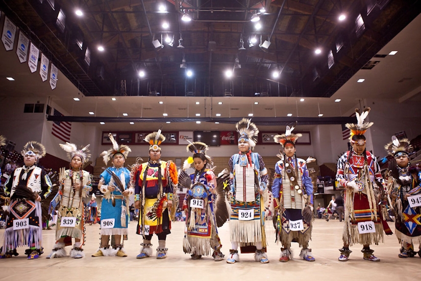 La mayoría de los indios americanos modernos La mayoría de los indios americanos modernos