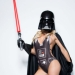 La modelo de Playboy se probó imágenes de sus personajes favoritos de "Star Wars"