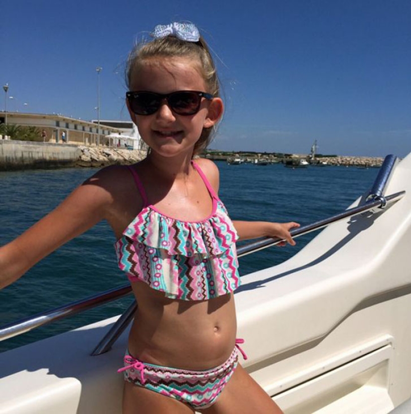 La niña de 11 años no es en absoluto una bloguera mimada cuyo padre gasta miles de libras en ella