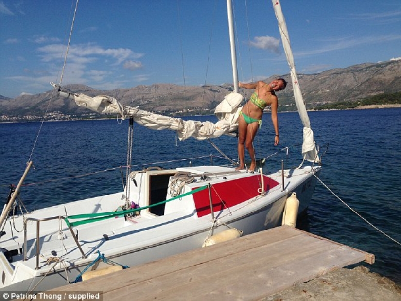 La niña hizo autostop de Suecia a Malasia con solo $200 en el bolsillo