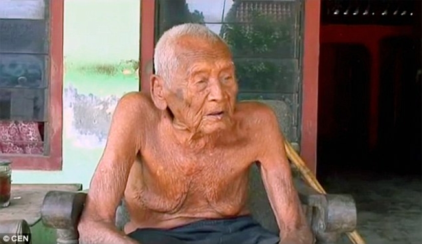 La persona más anciana del mundo, que tiene 145 años, vive en Indonesia