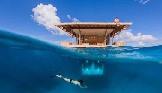 La primera habitación de hotel submarina de África
