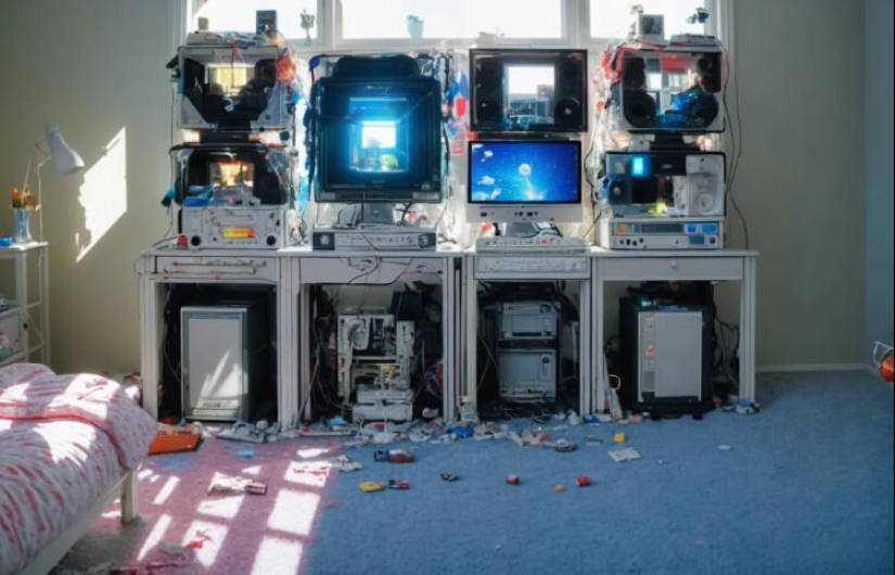 La red neuronal ha aprendido a cifrar mensajes de texto en imágenes.