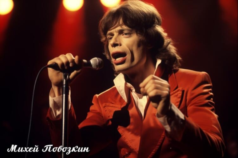 La red neuronal mostró a músicos occidentales en imágenes típicas de la URSS