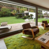 La ultramoderna finca de uno de los creadores de Los Simpson, que se puede comprar por 18 millones de dólares