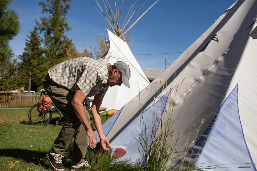 La vida cotidiana de un ermitaño siberiano
