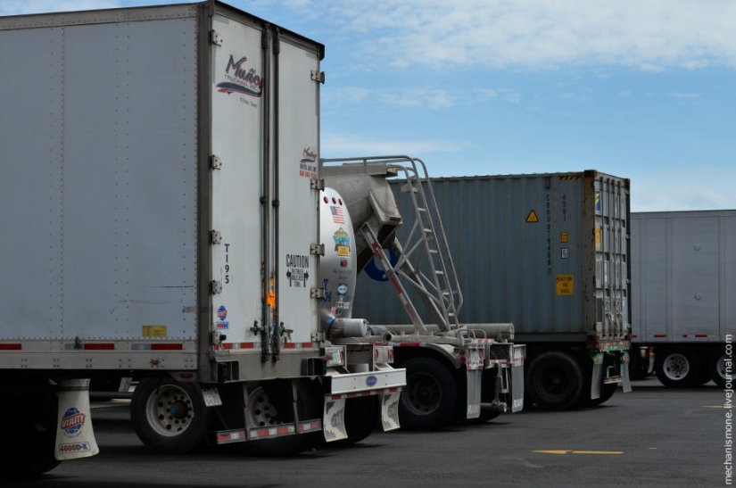 La vida de los camioneros estadounidenses.