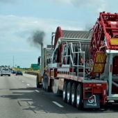 La vida de los camioneros estadounidenses.
