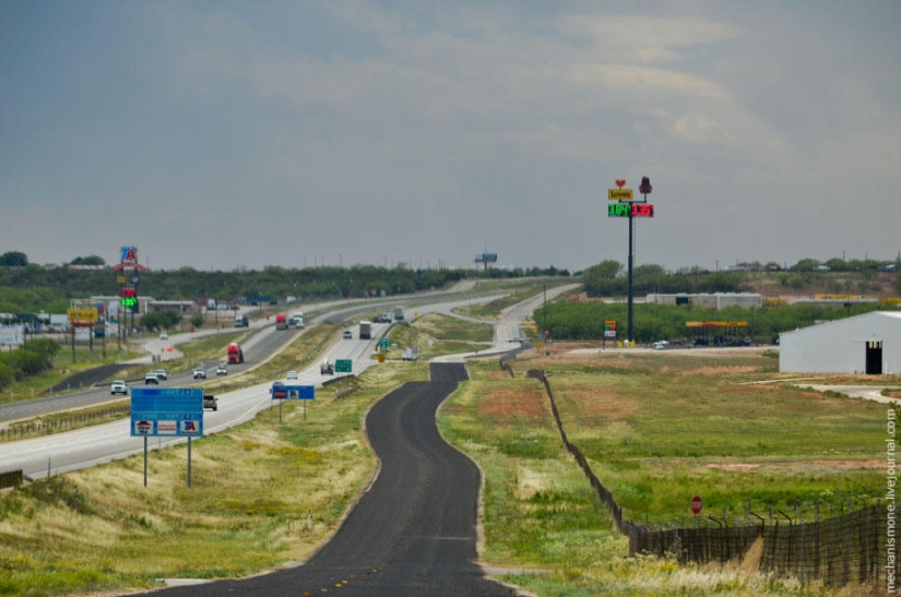 La vida de los camioneros estadounidenses.