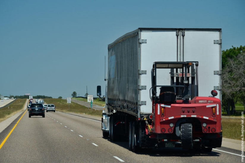 La vida de los camioneros estadounidenses.