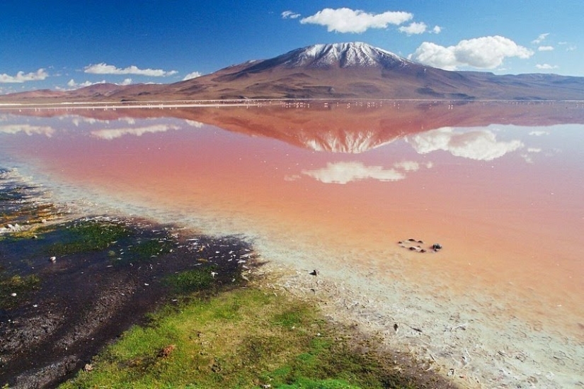 Laguna Sangrienta en Bolivia