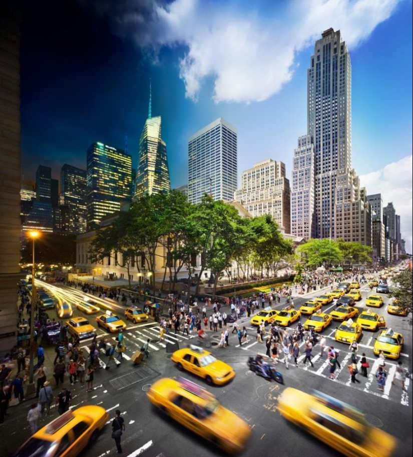 Large-scale photo project "Day to Night" by Stephen Wilkes Large-scale photo project "Day to Night" by Stephen Wilkes