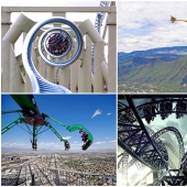 Las atracciones más aterradoras del mundo.