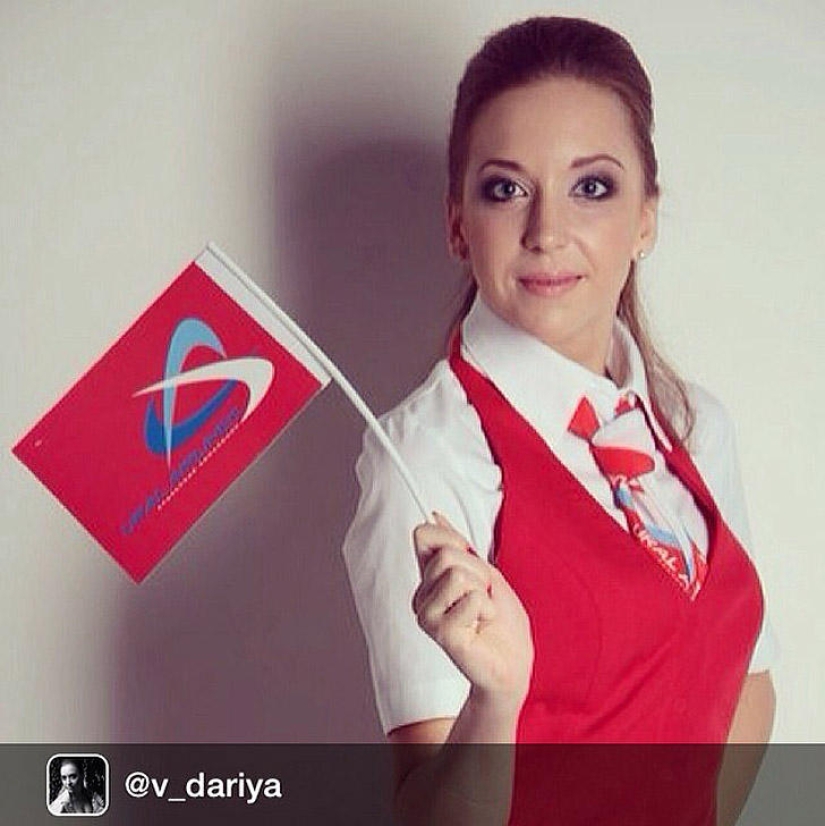 Las azafatas más bellas de Rusia Las azafatas más bellas de Rusia