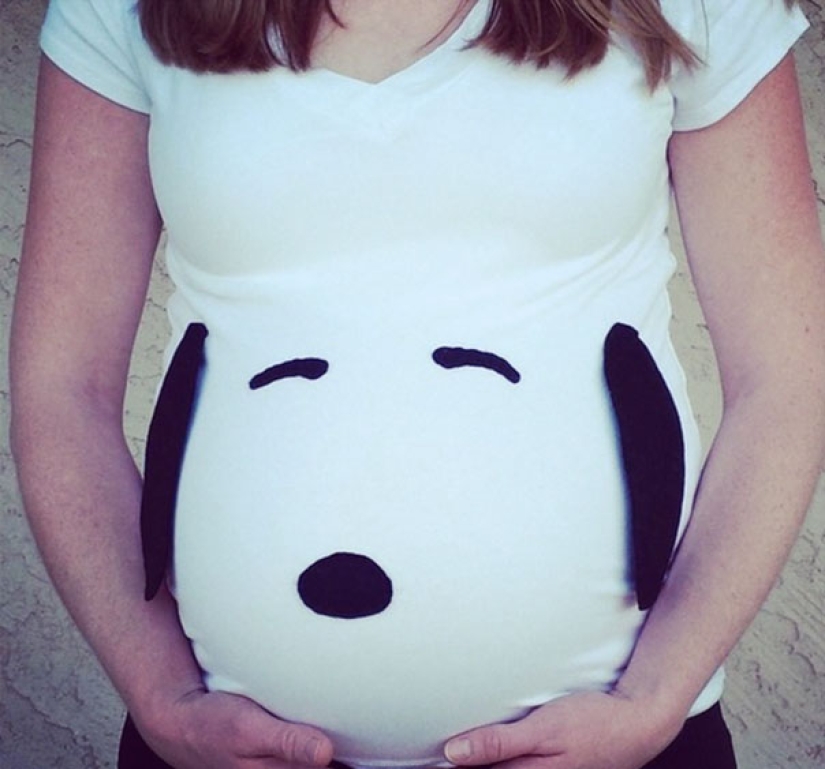 Las barrigas embarazadas también se visten para Halloween Las barrigas embarazadas también se visten para Halloween