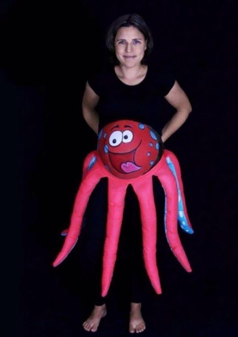 Las barrigas embarazadas también se visten para Halloween Las barrigas embarazadas también se visten para Halloween