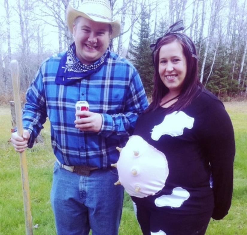 Las barrigas embarazadas también se visten para Halloween Las barrigas embarazadas también se visten para Halloween