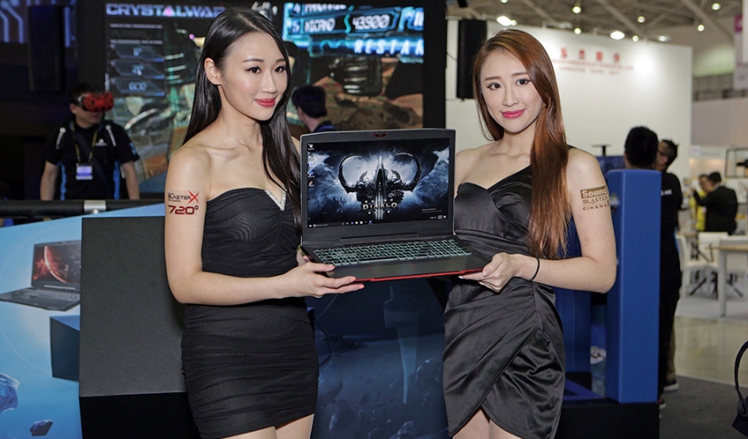 Las bellezas más jugosas de la exposición Computex 2017 Las bellezas más jugosas de la exposición Computex 2017