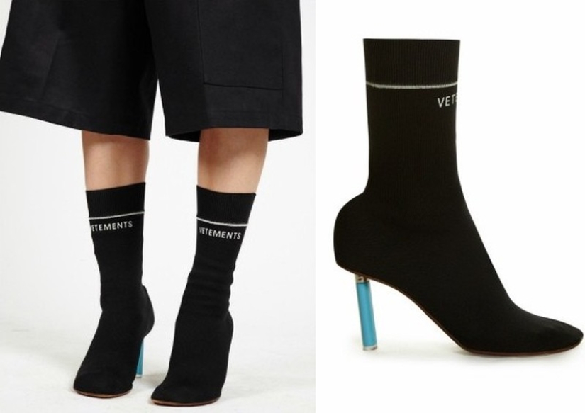 Las botas calcetín son un desafío anti-moda desde Francia