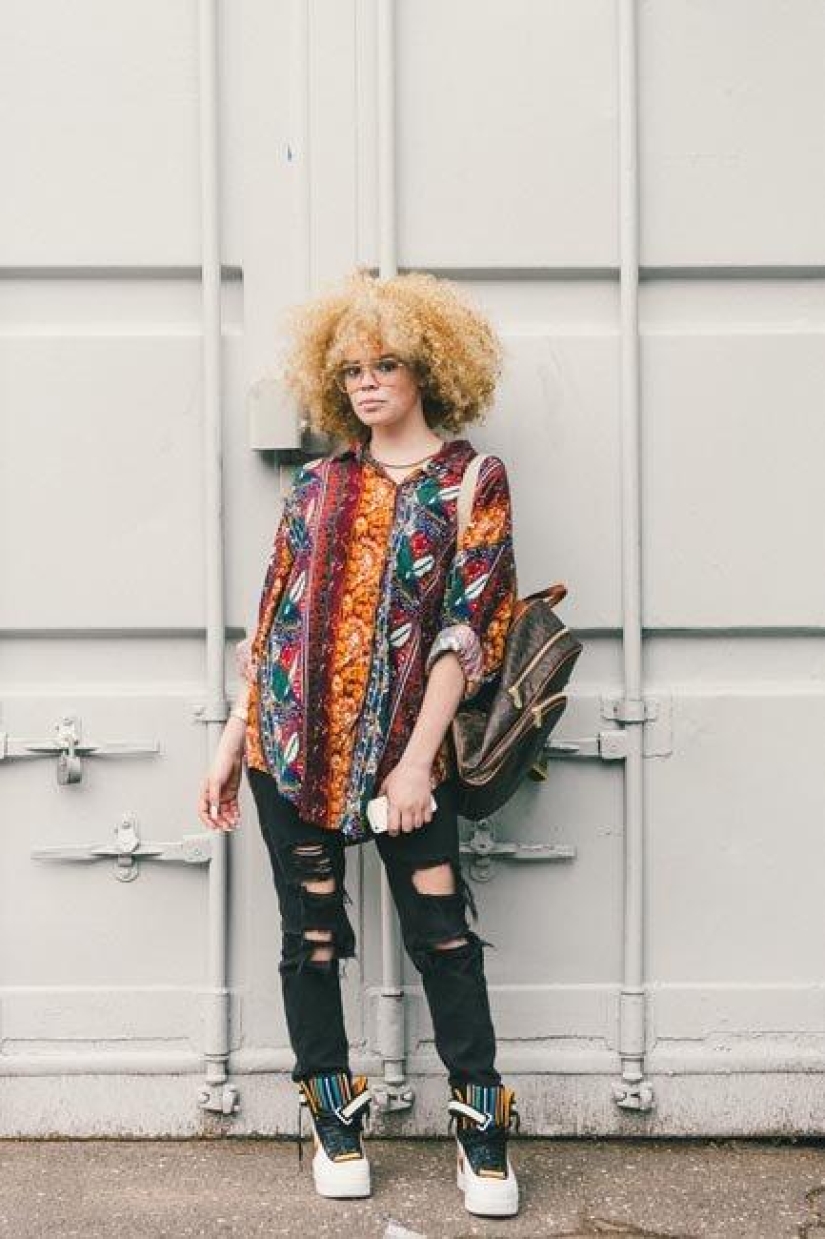 Las chicas más elegantes y hermosas del festival Afropunk-2014