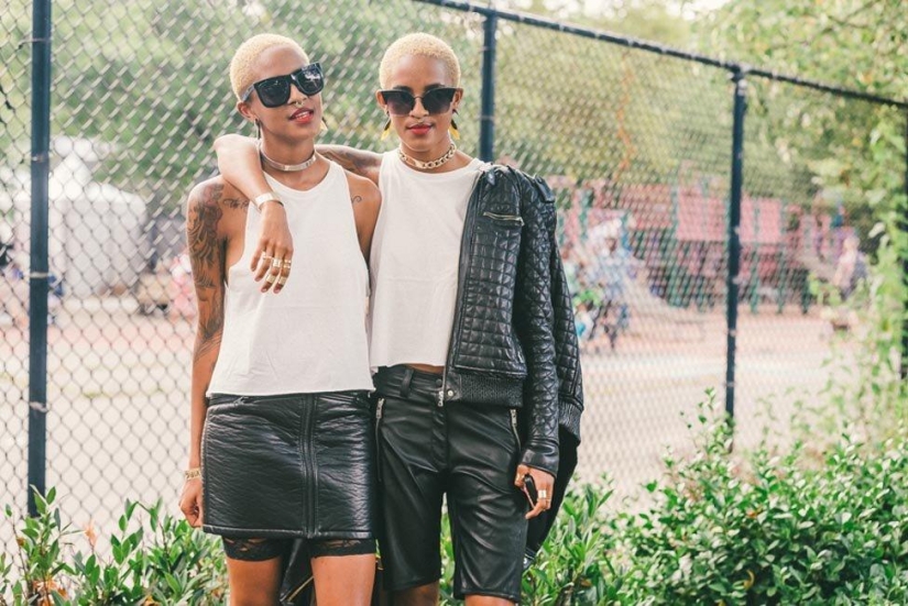 Las chicas más elegantes y hermosas del festival Afropunk-2014