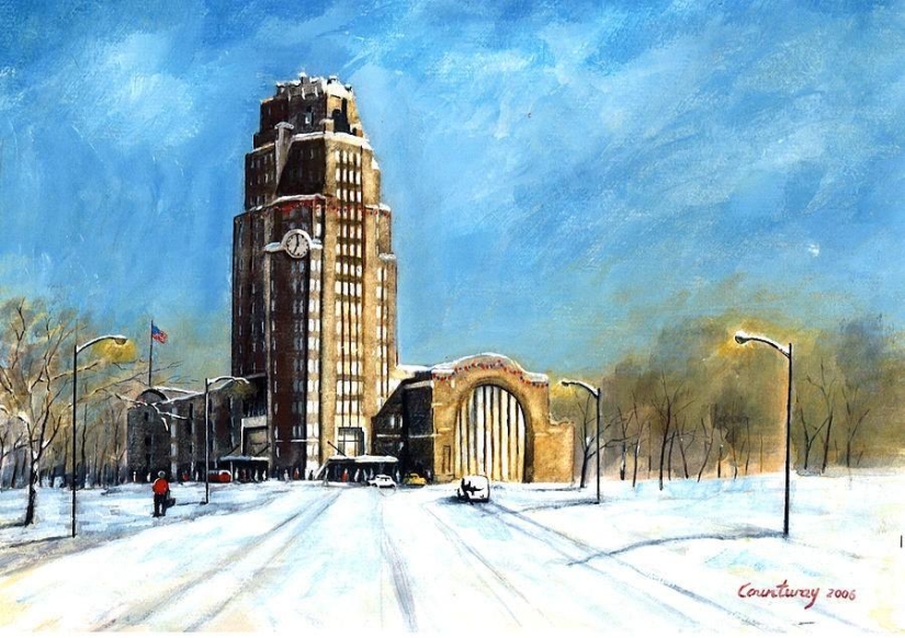 Las estaciones de tren abandonadas más grandes del mundo: Buffalo y Detroit