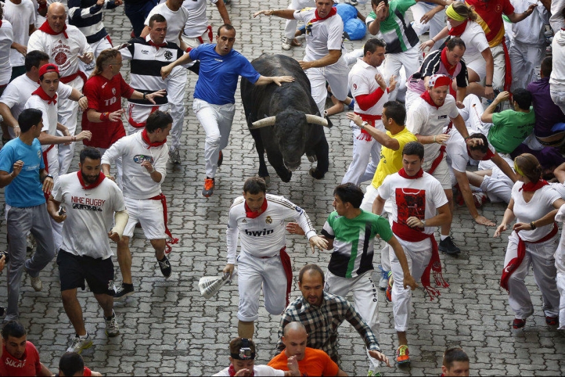 Las imágenes más emotivas de las fiestas españolas San Fermín 2013 Las imágenes más emotivas de las fiestas españolas San Fermín 2013